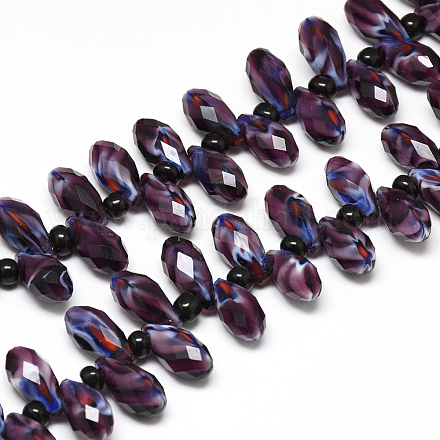 Glass Beads Strands GLAA-S169-02-1
