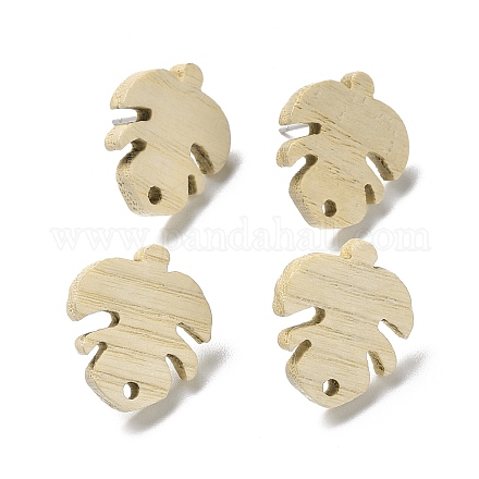 Risultati di orecchini a bottone in legno di frassino EJEW-N017-011G-1