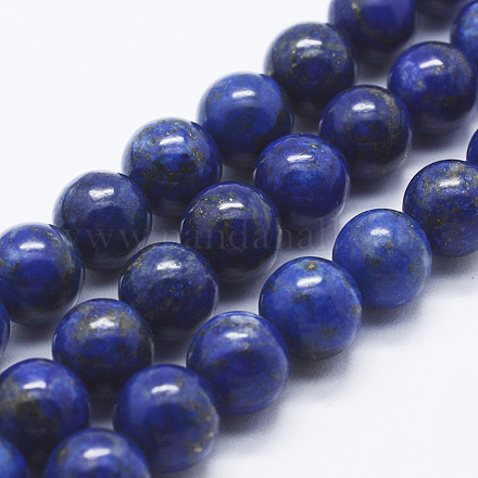 Filo di Perle lapis lazuli naturali  G-P348-01-12mm-1
