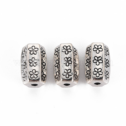 Perles en alliage de style tibétain TIBEB-N005-054-1