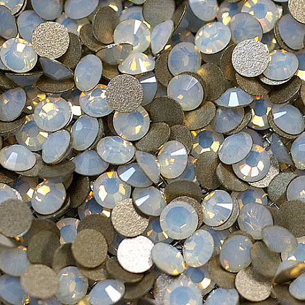 Perle en verre de dos plat RGLA-C002-SS6-234-1