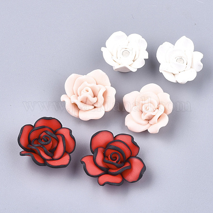 Handmade Polymer Clay Cabochons CLAY-S092-44-1
