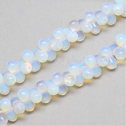 Chapelets de perles d'opalite G-T002-08-1