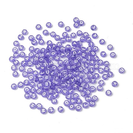 Transparent Acrylic Beads TACR-N002-04H-1