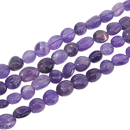 Nbeads environ 60~90 pcs de perles de pierres précieuses ovales G-NB0004-31-1