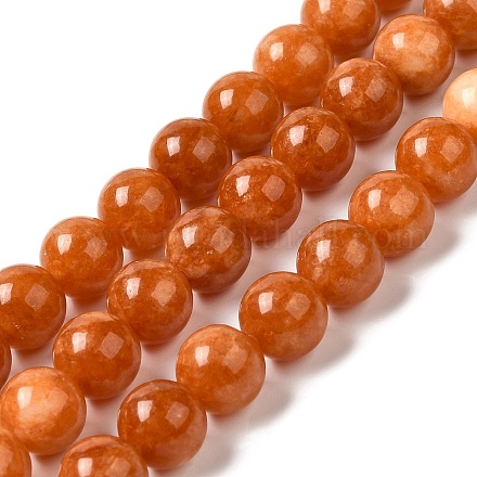 Naturali tinti perle di giada fili G-M402-C04-07-1