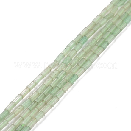 Natürlichen grünen Aventurin Perlen Stränge G-M389-06-1