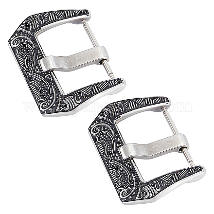 Wholesale Tibetan Style 304 Stainless Steel S Hook Clasps 