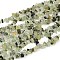 Prehnite Chip Bead Strands, 5~8x5~8mm, Hole: 1mm, about 31.5 inch