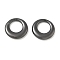 Brass Linking Rings, Rack Plating ,Long-Lasting Plated, Lead Free & Cadmium Free, Gunmetal, 14x2.8mm, Inner Diameter: 8mm