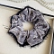 Velvet Hair Ties, Slate Blue, 130mm