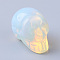 Opalite Beads, Skull, 15~17x19~22x9~13mm, Hole: 3~4mm