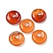 Natural Red Agate Donut/Pi Disc Charms, 14~14.5x4mm, Hole: 4mm