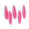 Opaque Acrylic Beads, Bicone, Hot Pink, 28x6mm, Hole: 1.5mm, about 793pcs/500g