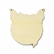 Grands pendentifs en bois imprimé simple face WOOD-I010-10B-2