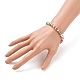 Bracelets extensibles perlés heishi en pâte polymère à la main BJEW-JB05604-3