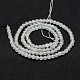 Brins de perles de pierre de lune arc-en-ciel naturel G-P335-12-3mm-2