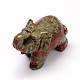 Elefante di pietre preziose decorazioni esposizione domestica G-A138-04-2