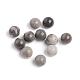 Perles en bois pétrifié naturel G-I274-11-1