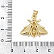 Латунные микро проложить кубического циркония подвески KK-D376-08G-3