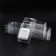 Transparente Klappverpackungsboxen aus Kunststoff CON-WH0088-50-4