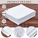 NBEADS 100 Pcs White Cotton Fabric DIY-WH0502-03-5