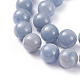 Aventurine bleue naturelle chapelets de perles G-G782-16-1-3