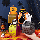 Benecreat 32 шт. 4 стиля Хэллоуин тематические бумажные коробки для конфет CON-BC0007-04-3