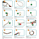 Sunnyclue fabrication de cloches de bricolage DIY-SC0007-04-4