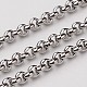 3.28 Feet 304 Stainless Steel Rolo Chains X-CHS-L015-32-1