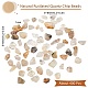SUNNYCLUE Natural Rutilated Quartz Chip Beads G-SC0001-31-2