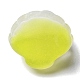 Cabochon di conchiglia glitterata in resina traslucida di colore sfumato RESI-R437-01D-2