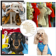 DELORIGIN 40Pcs Plastic Pet Clothing Hangers AJEW-WH0248-301-7