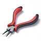 Juegos de herramientas de joyería de hierro: alicates de punta redonda PT-R009-03-3