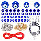 Наборы для изготовления ожерелий и браслетов nbeads DIY-NB0001-97-1