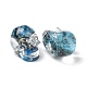 Perles de copeaux teints en opale africaine naturelle G-E185-17-3