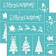 Самоклеящийся трафарет для шелкографии DIY-WH0173-021-L-1