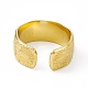 Ионное покрытие (ip) 304 манжетное кольцо из нержавеющей стали для женщин RJEW-C060-28G-2