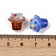 Стеклянные бугорчатые бусины GLAA-B025-01-3