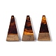 Подвески из смолы и дерева WOOD-F015-03F-1
