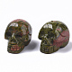 Perline di pietre preziose naturali di Halloween G-R473-04-3