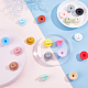 ARRICRAFT 19Pcs 19 Colors Silicone Beads SIL-AR0001-05-5