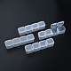Recipientes rectangulares de almacenamiento de perlas de polipropileno (pp) CON-N012-09A-6