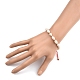 Set di braccialetti di perline intrecciate con filo di nylon regolabile BJEW-JB05382-9