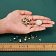 Fashewelry 304 perles d'espacement en acier inoxydable STAS-FW0001-07-6