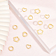 Chgcraft 20 pièces 4 style cadre de perle en alliage de placage de rack FIND-CA0006-18-7