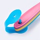Colorful Plastic Measuring Spoons TOOL-WH0048-06-4