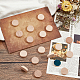 NBEADS 200 Pcs Unfinished Round Wooden Discs WOOD-WH0030-11-6