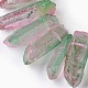 Natural Quartz Crystal Points Beads Strands G-G767-06-2