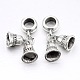 Bell Large Hole Alloy European Dangle Charms MPDL-L010-08-1